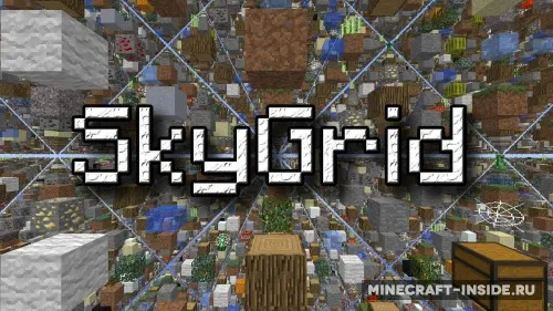 SkyGrid — Minecraft xarita, rasm 1