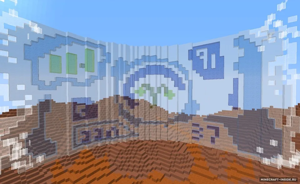 Mars Natural War — Minecraft xarita, rasm 3