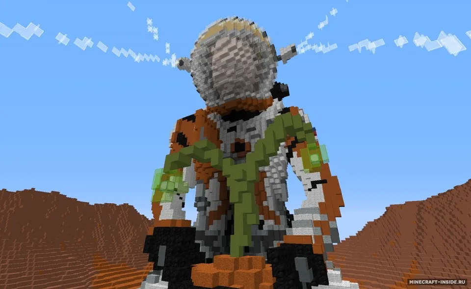 Mars Natural War — Minecraft xarita, rasm 5