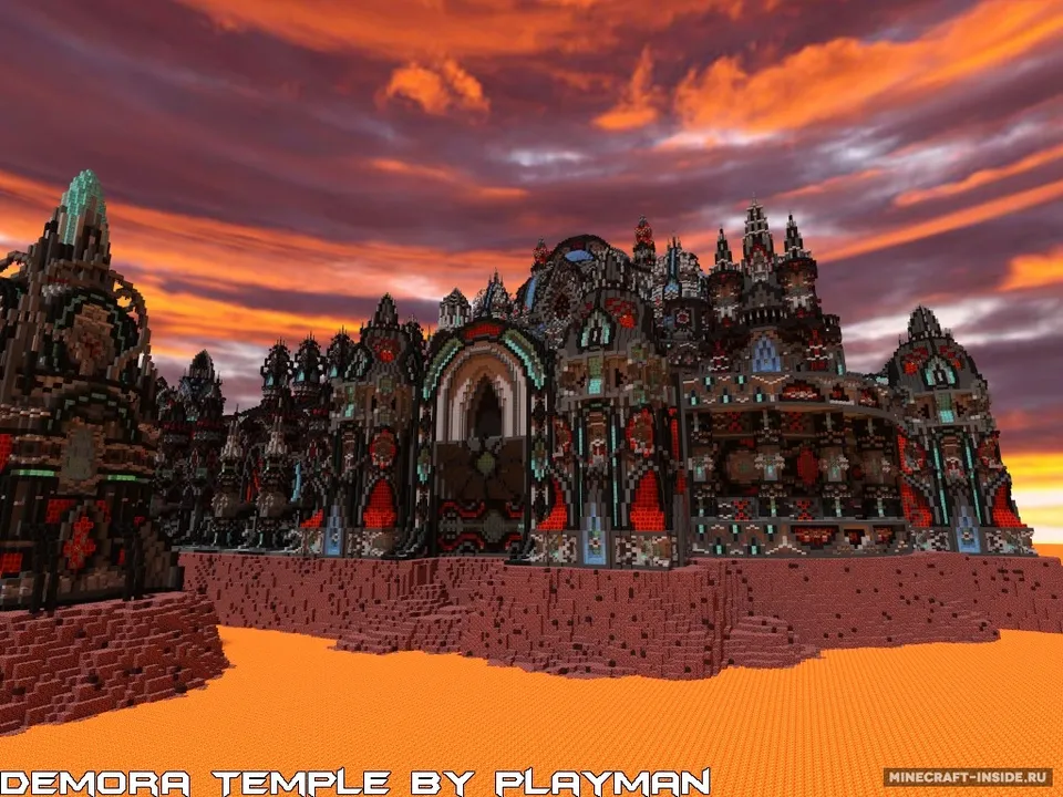 Demora Temple — Minecraft xarita, rasm 2