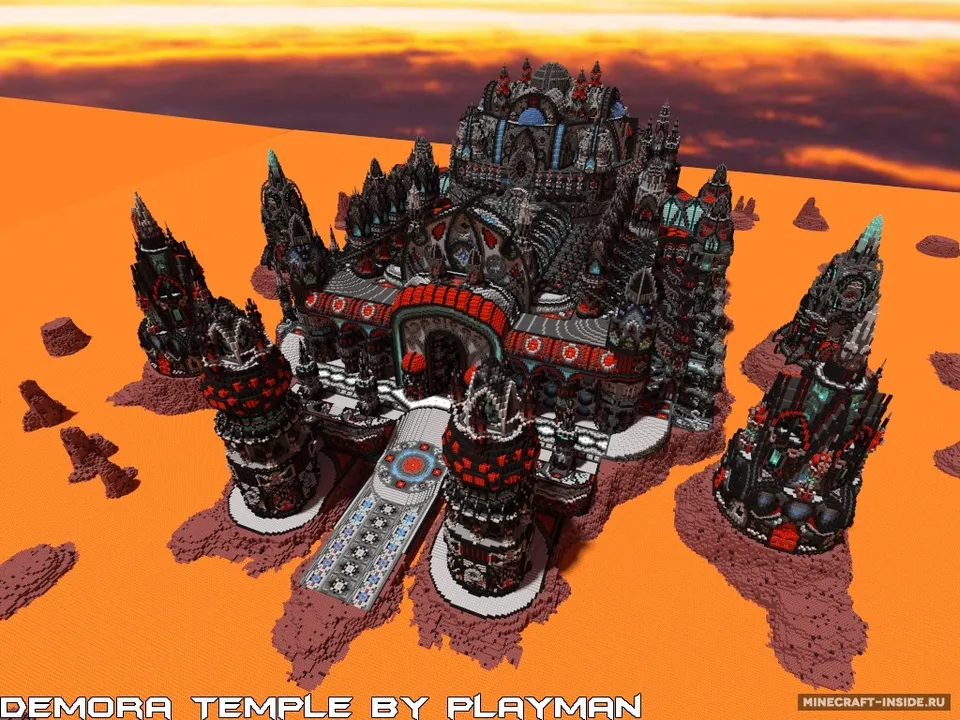 Demora Temple — Minecraft xarita, rasm 3