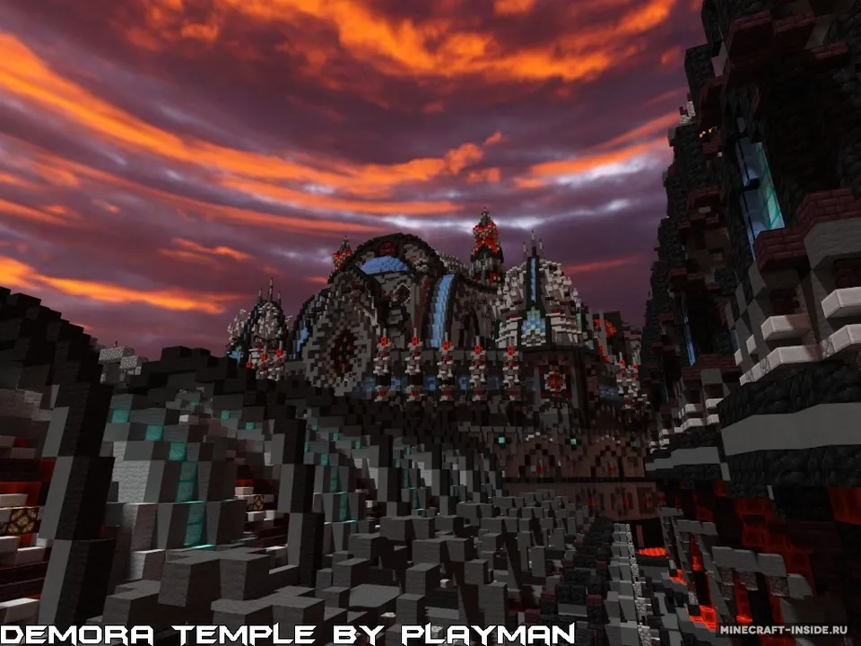 Demora Temple — Minecraft xarita, rasm 4