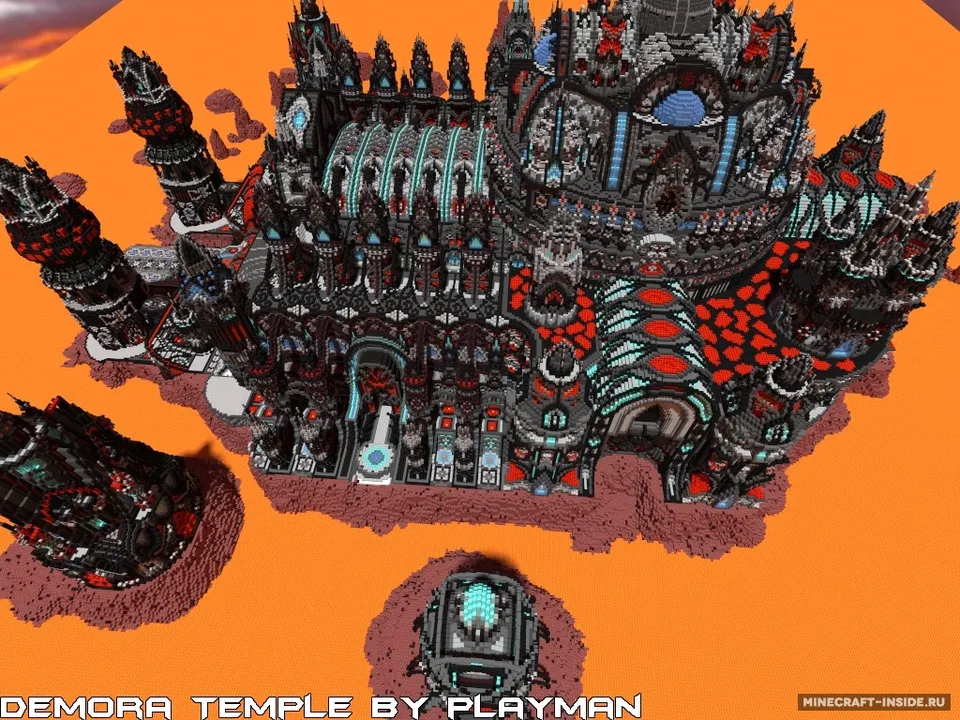 Demora Temple — Minecraft xarita, rasm 5