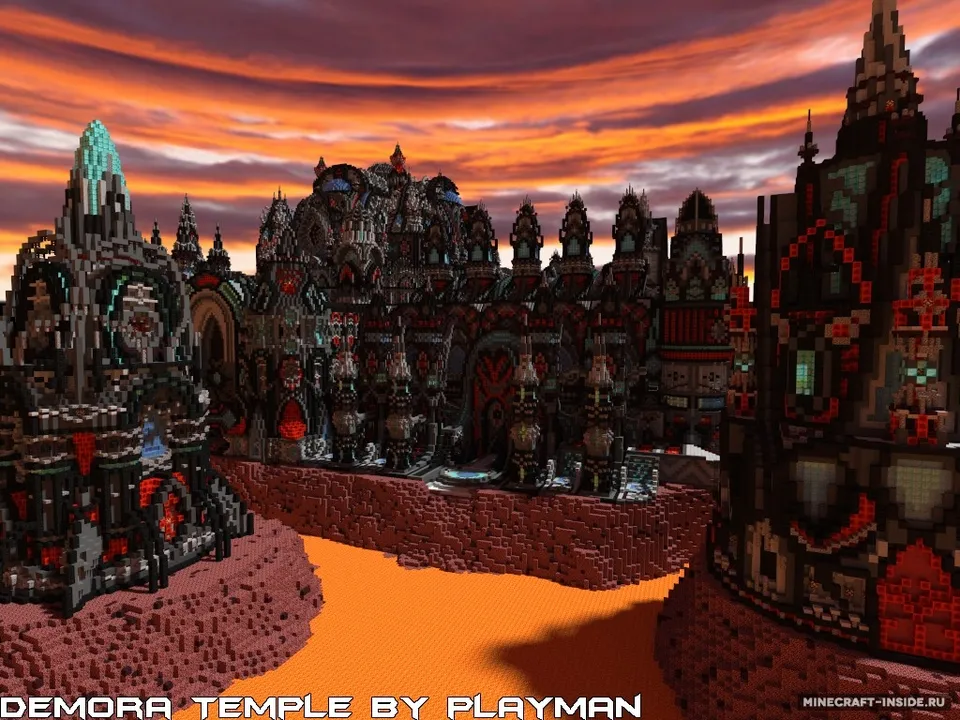 Demora Temple — Minecraft xarita, rasm 6