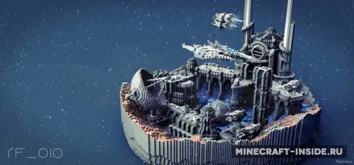 Mars Settlement — Minecraft xarita, rasm 1