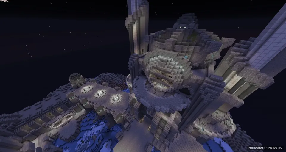 Mars Settlement — Minecraft xarita, rasm 2