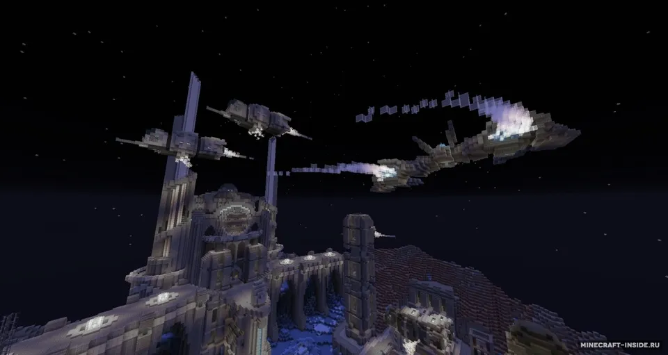 Mars Settlement — Minecraft xarita, rasm 3