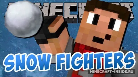 Snow Fighters — Minecraft xarita, rasm 1