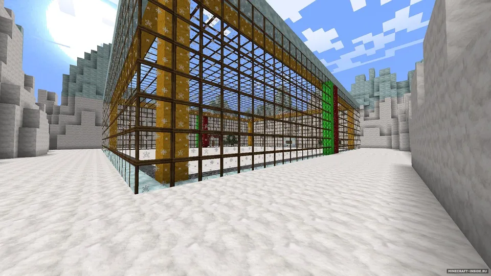 Snow Fighters — Minecraft xarita, rasm 2