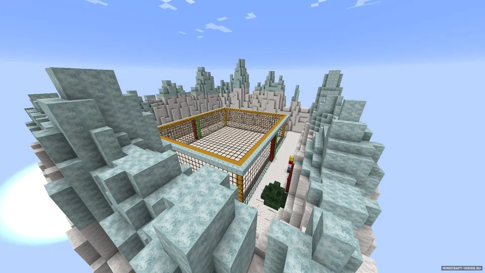 Snow Fighters — Minecraft xarita, rasm 4