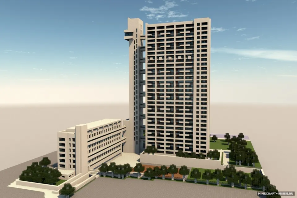Trellick Tower — Minecraft xarita, rasm 7