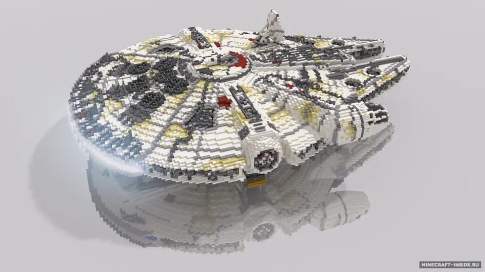 Star Wars Millennium Falcon — Minecraft xarita, rasm 7