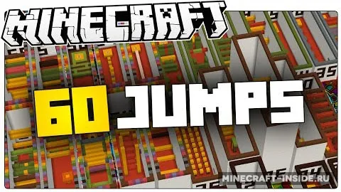 60 Jumps — Minecraft xarita, rasm 1