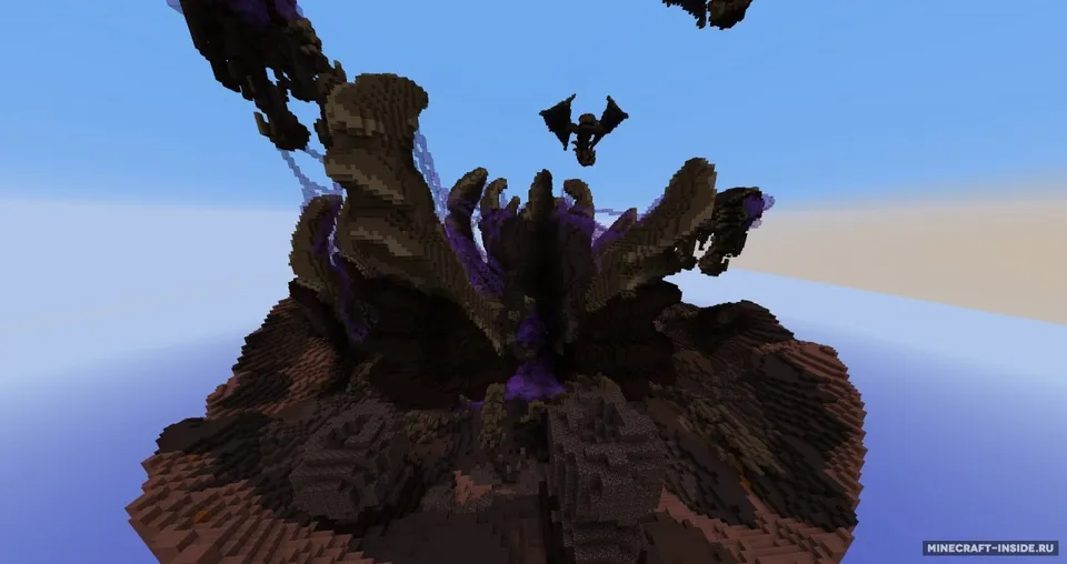 Zerg Hive — Minecraft xarita, rasm 4