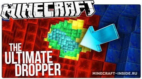The Ultimate Dropper — Minecraft xarita, rasm 1