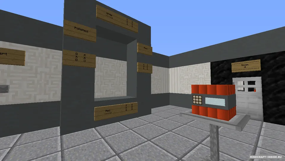 Disarm The Bomb — Minecraft xarita, rasm 2