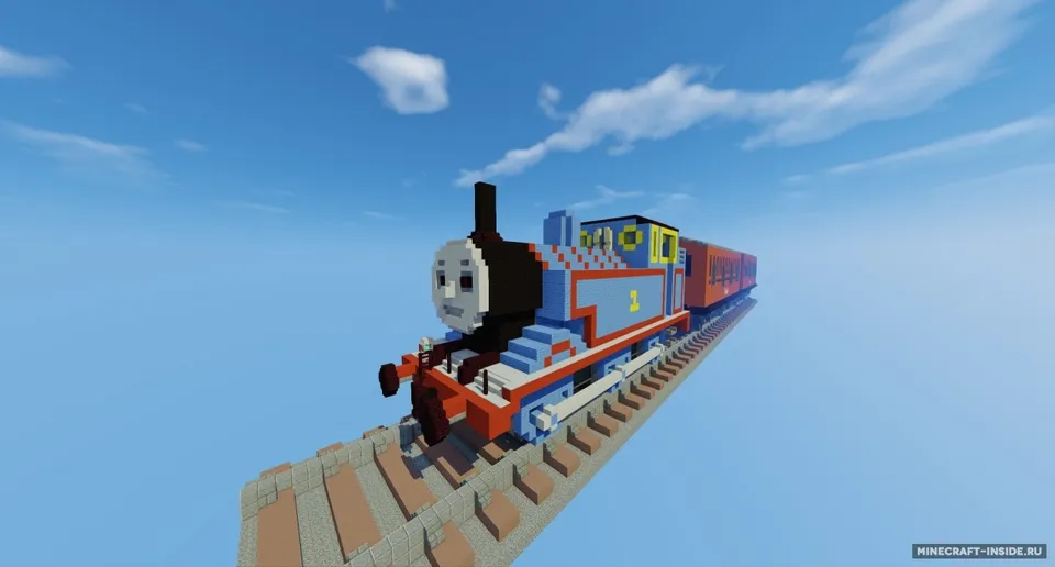 Thomas the Tank Engine — Minecraft xarita, rasm 6