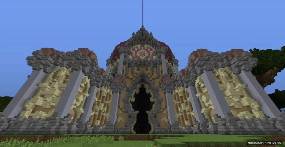Ashent Temple — Minecraft xarita, rasm 2