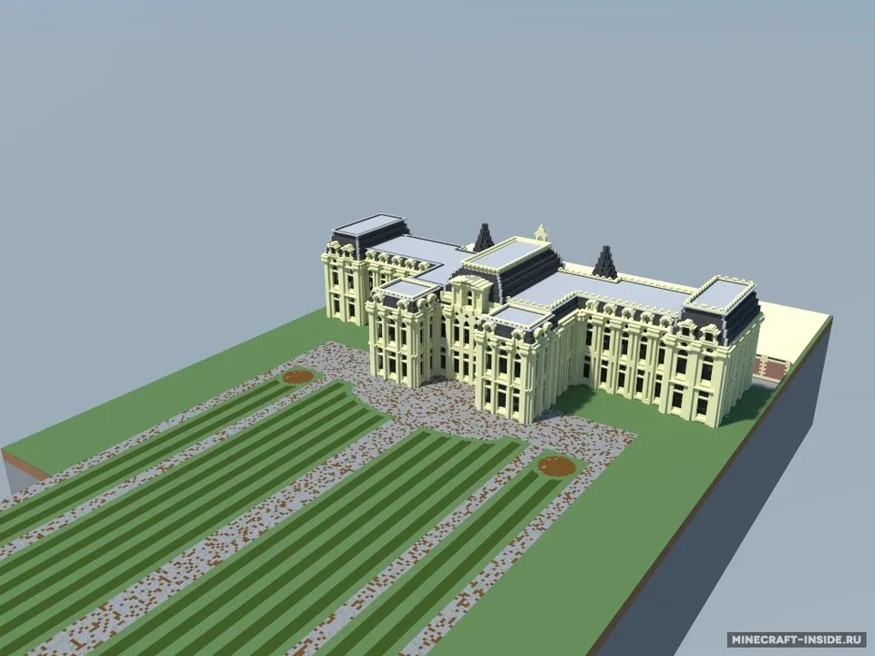 Chateau Louis XIII — Minecraft xarita, rasm 2