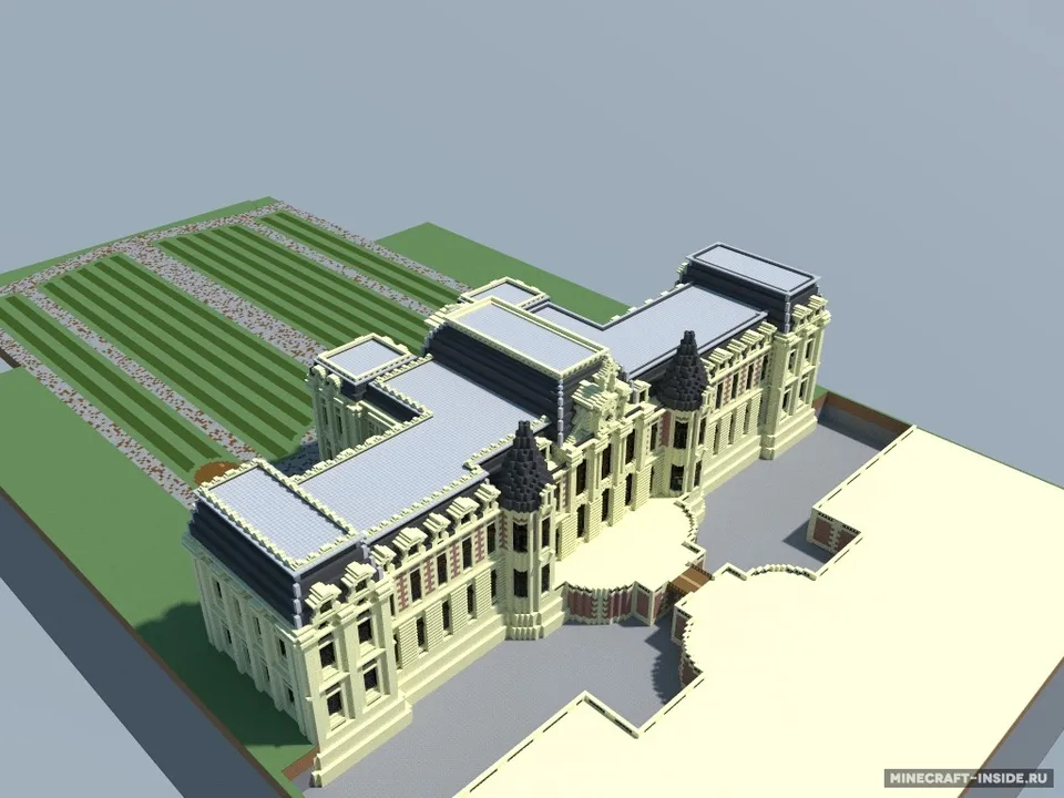 Chateau Louis XIII — Minecraft xarita, rasm 3