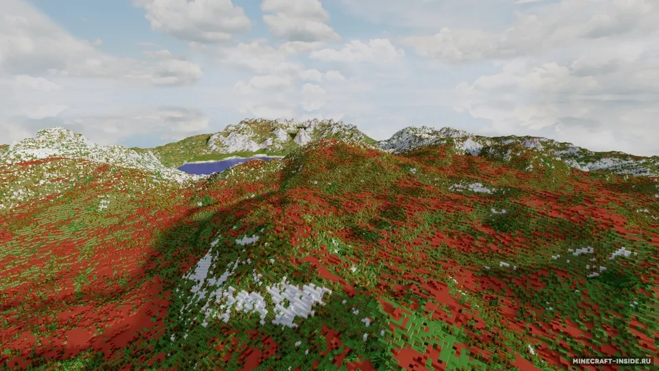 The Tricolour Mountain — Minecraft xarita, rasm 4