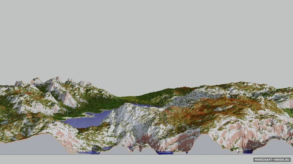 The Tricolour Mountain — Minecraft xarita, rasm 5