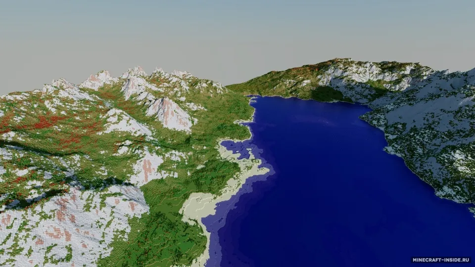 The Tricolour Mountain — Minecraft xarita, rasm 6