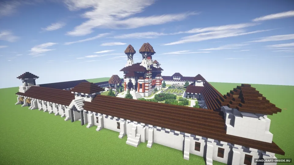 Sinaia Monastery — Minecraft xarita, rasm 3