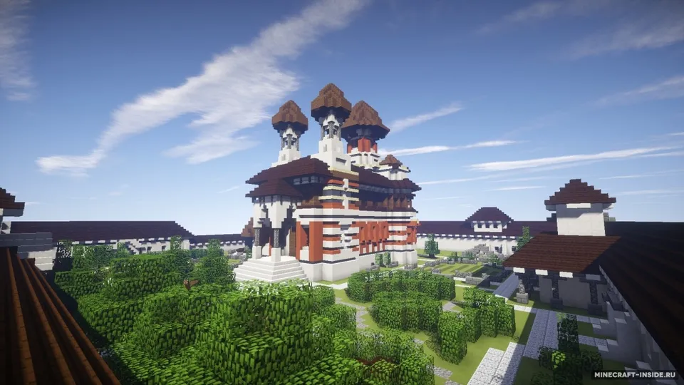 Sinaia Monastery — Minecraft xarita, rasm 4