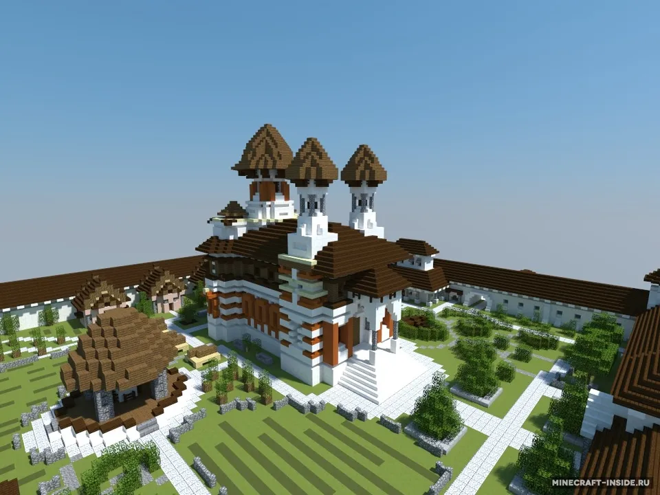 Sinaia Monastery — Minecraft xarita, rasm 5