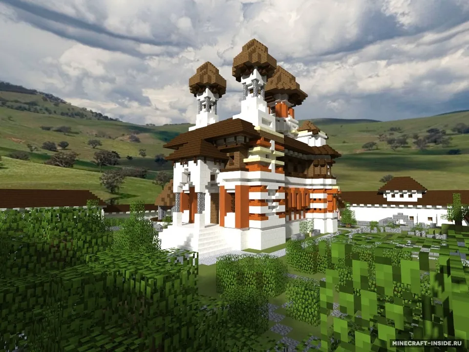 Sinaia Monastery — Minecraft xarita, rasm 8