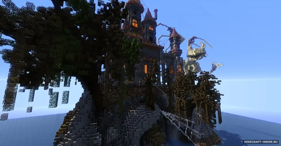 Bone Hollows — Minecraft xarita, rasm 2
