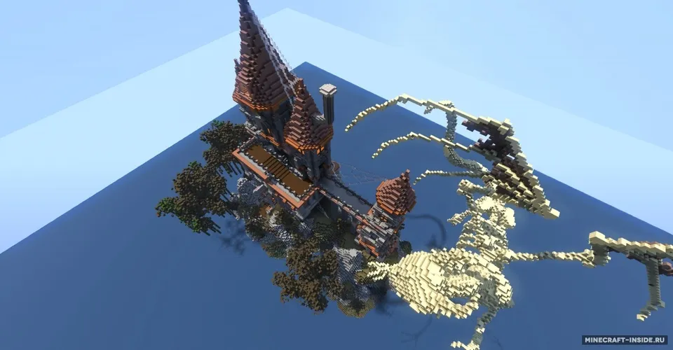 Bone Hollows — Minecraft xarita, rasm 4