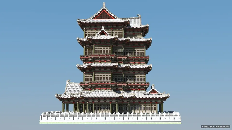 Chinese Ancient Architecture 2 — Minecraft xarita, rasm 3