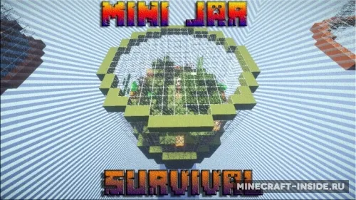 Mini Jar Survival - WorldBorder — Minecraft xarita, rasm 1