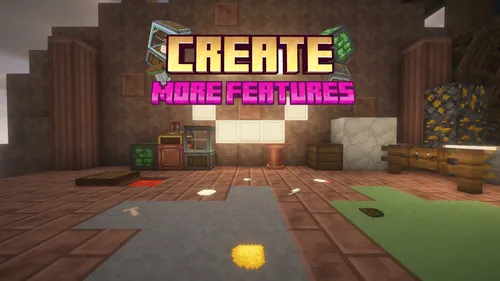 Create: More Features — Minecraft mod, rasm 1