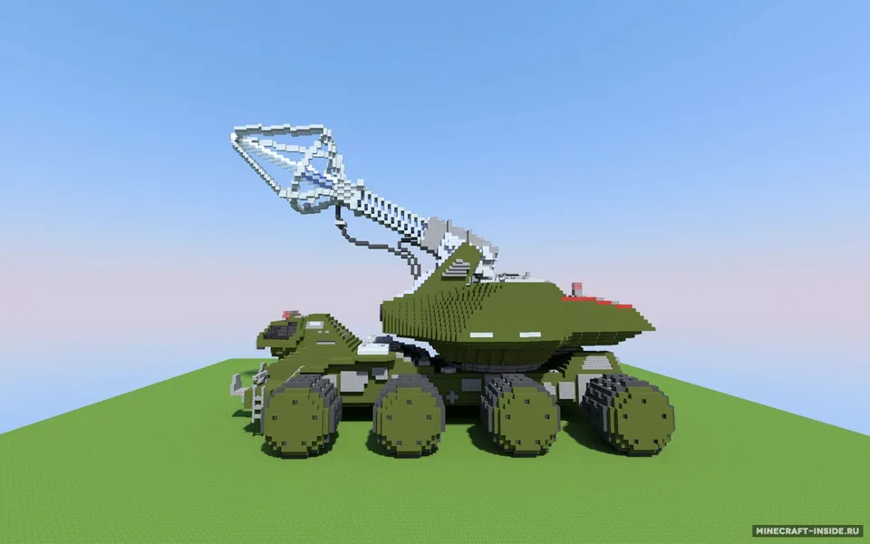 Type-92 Maser Beam Tank — Minecraft xarita, rasm 5