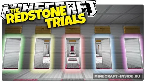 The Redstone Trials — Minecraft xarita, rasm 1