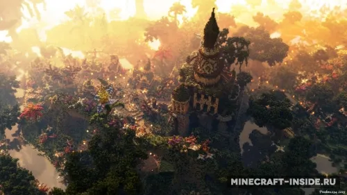 La Cité Féerique — Minecraft xarita, rasm 1