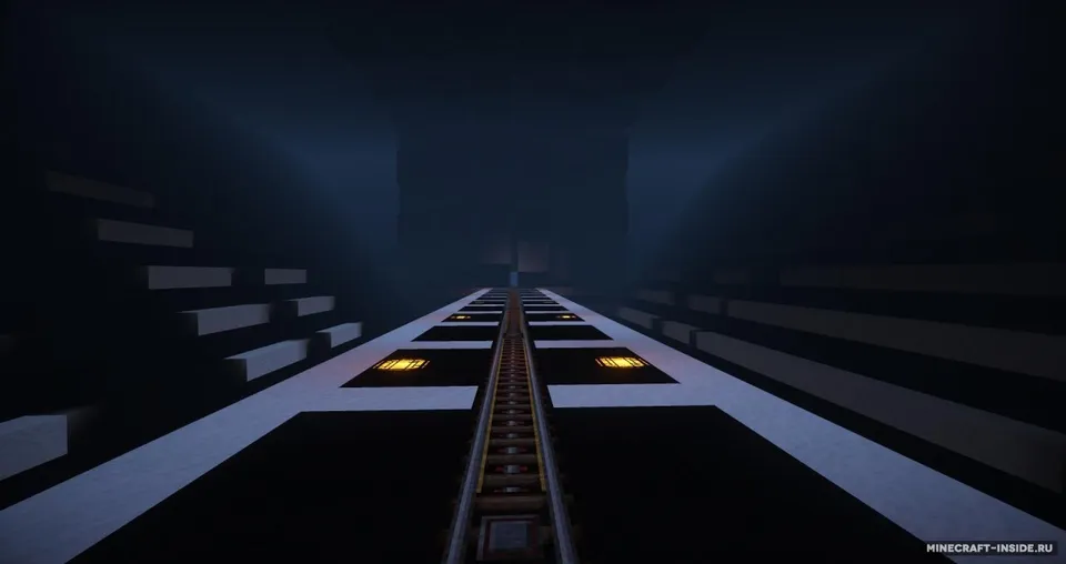 Halloween Roller Coaster — Minecraft xarita, rasm 4