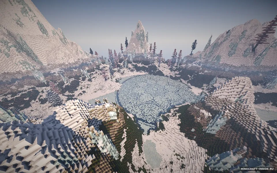 The WinterMap — Minecraft xarita, rasm 3