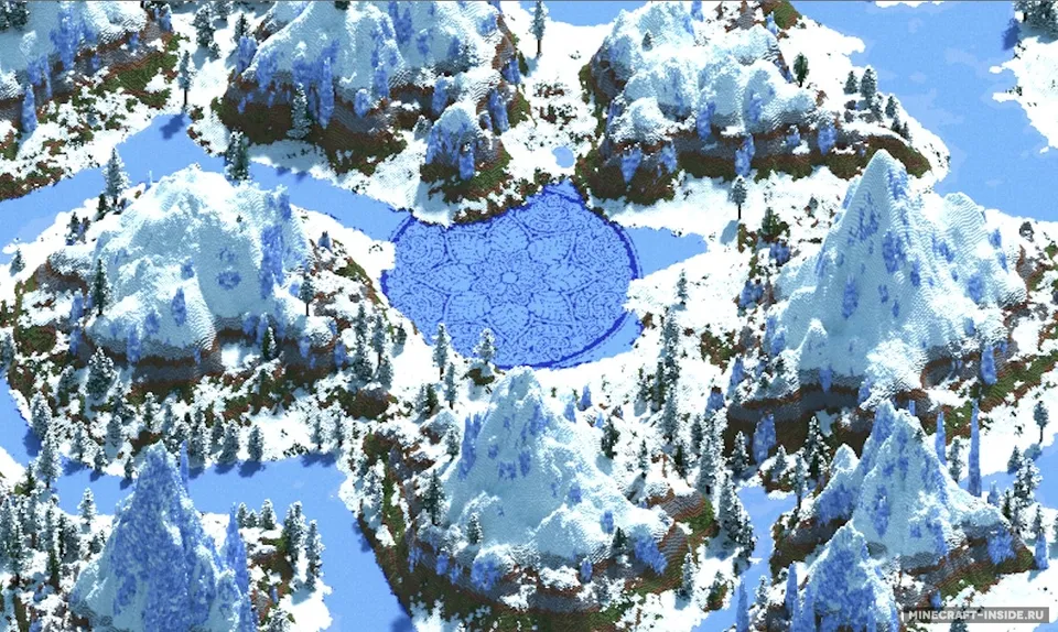 The WinterMap — Minecraft xarita, rasm 5