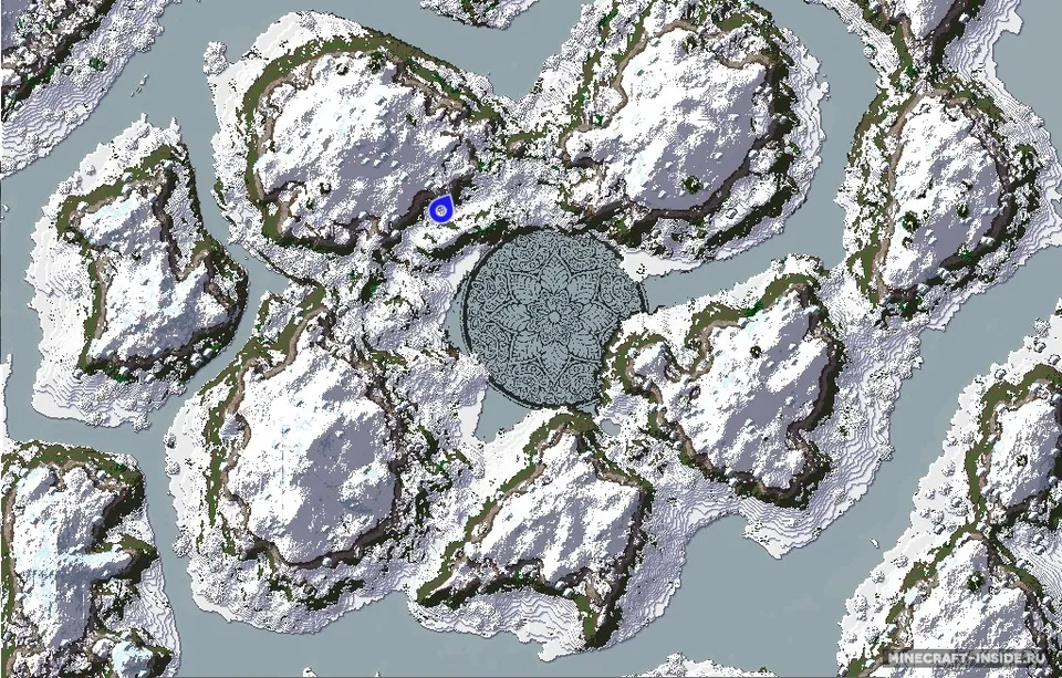 The WinterMap — Minecraft xarita, rasm 6
