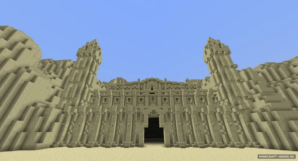Desert Fortress — Minecraft xarita, rasm 3