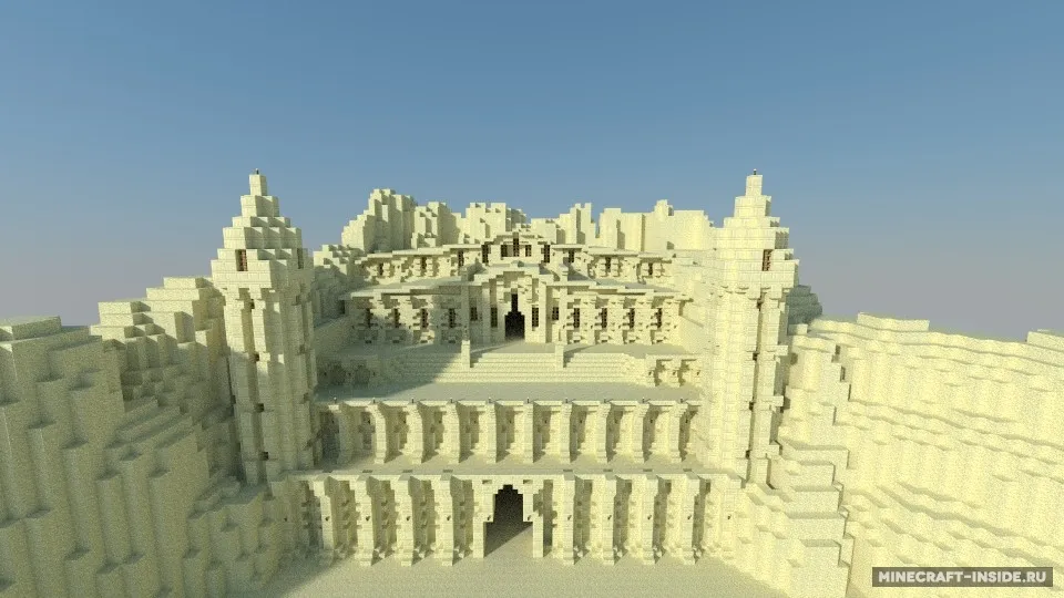 Desert Fortress — Minecraft xarita, rasm 5