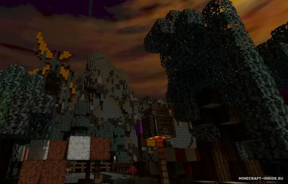 Spooky Village — Minecraft xarita, rasm 4