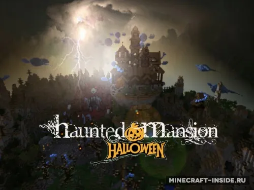 Haunted Mansion Halloween — Minecraft xarita, rasm 1