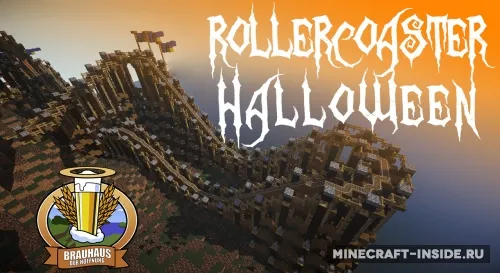 Scary Halloween Coaster — Minecraft xarita, rasm 1