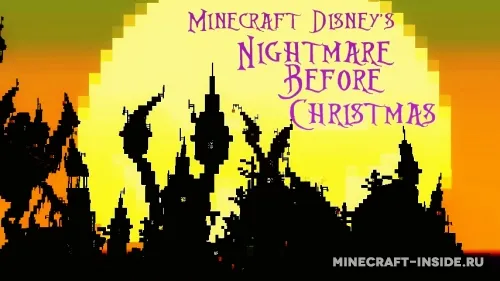 Halloween Town — Minecraft xarita, rasm 1