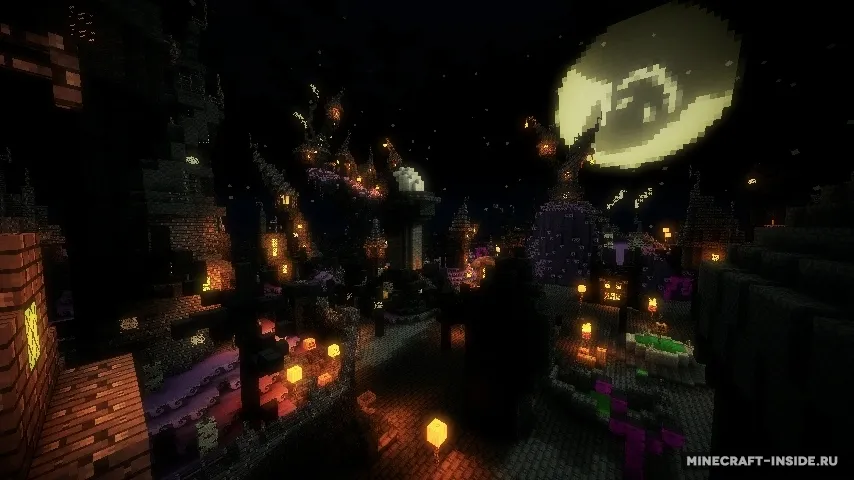 Halloween Town — Minecraft xarita, rasm 3
